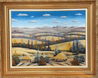 Recai Öztürk imzalı tablo — Yağlı Boya, 60×80 cm, 30.000 TL müzayede satışı