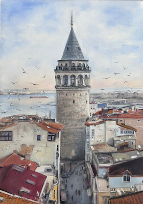 Sertaç Birim imzalı tablo — Yağlı Boya, 70×50 cm, 2.500 TL müzayede satışı