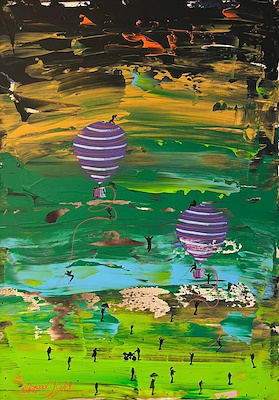 Saeed Aghanejad imzalı tablo — Yağlı Boya, 49×35 cm, 3.250 TL müzayede satışı