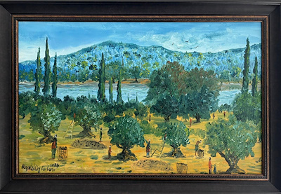 Kemalettin Furtana imzalı tablo — Yağlı Boya, 45×70 cm, 6.500 TL müzayede satışı