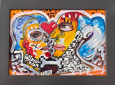 Sibel Payyu imzalı tablo — Karışık Teknik, 20×30 cm, 3.250 TL müzayede satışı