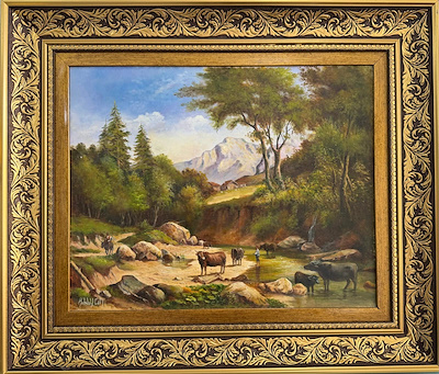 Kubilay Can imzalı tablo — Yağlı Boya, 40×50 cm, 22.500 TL müzayede satışı