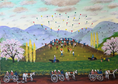 Yaşar Kuru imzalı tablo — Yağlı Boya, 50×70 cm, 6.000 TL müzayede satışı