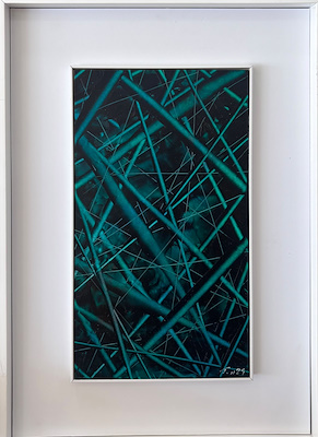 Tuna Ongun imzalı tablo — Yağlı Boya, 35×20 cm, 5.500 TL müzayede satışı