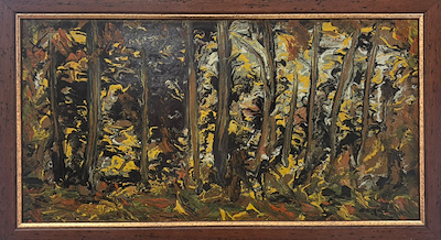 Habib Gerez imzalı tablo — Yağlı Boya, 30×58 cm, 15.000 TL müzayede satışı