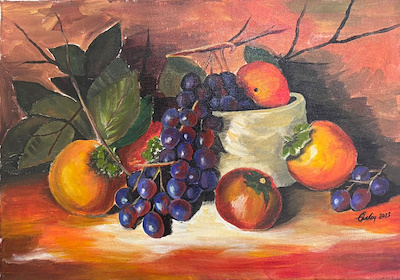 Ressam Gülay imzalı tablo — Yağlı Boya, 35×50 cm, 1.000 TL müzayede satışı