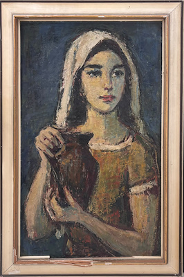 Avrupa imzalı tablo — Yağlı Boya, 65×40 cm, 1.250 TL müzayede satışı