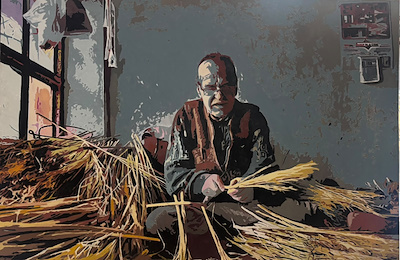 Şahin Ünal imzalı tablo — Yağlı Boya, 60×90 cm, 5.000 TL müzayede satışı