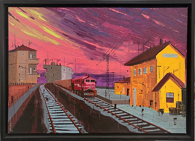 İbrahim Gündem imzalı tablo — Yağlı Boya, 50×70 cm, 7.000 TL müzayede satışı