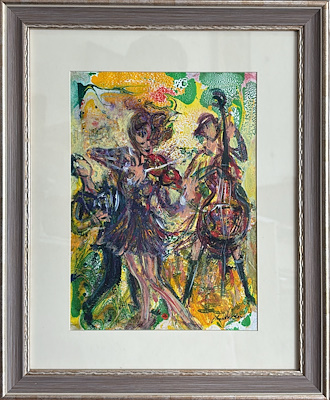 Yasin Akbaydar imzalı tablo — Yağlı Boya, 30×22 cm, 2.250 TL müzayede satışı