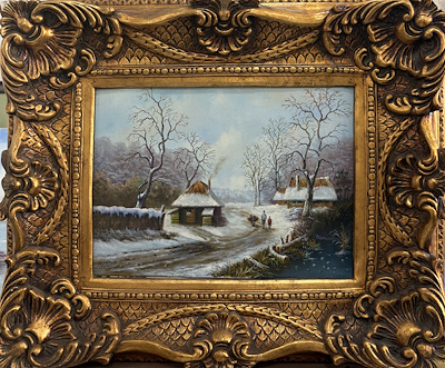 Kubilay Can imzalı tablo — Yağlı Boya, 30×37 cm, 7.000 TL müzayede satışı