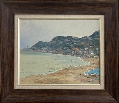 Rus Ressam imzalı tablo — Yağlı Boya, 35×45 cm, 2.000 TL müzayede satışı