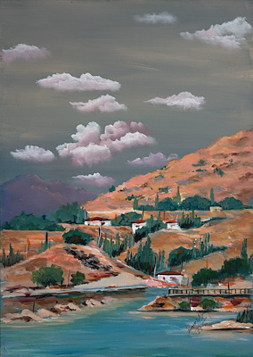 Ferman Aydın imzalı tablo — Yağlı Boya, 50×35 cm, 1.250 TL müzayede satışı