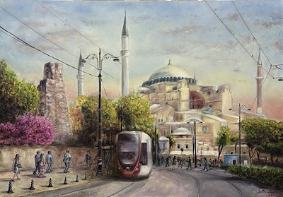 Sertaç Birim imzalı tablo — Yağlı Boya, 70×100 cm, 2.500 TL müzayede satışı