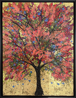 Halime Türkyılmaz imzalı tablo — Karışık Teknik, 80×60 cm, 20.000 TL müzayede satışı