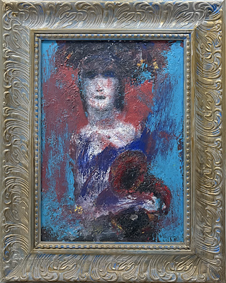 Mustafa Delioğlu imzalı tablo — Yağlı Boya, 41×29 cm, 45.000 TL müzayede satışı
