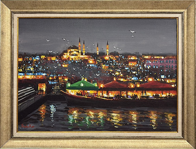 Serdar Kar imzalı tablo — Yağlı Boya, 50×70 cm, 4.500 TL müzayede satışı
