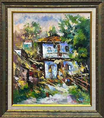 Ahmet Altın imzalı tablo — Yağlı Boya, 40×50 cm, 4.000 TL müzayede satışı