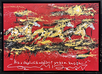 Seyed Davoud imzalı tablo — Akrilik Boya, 50×70 cm, 11.373 TL müzayede satışı