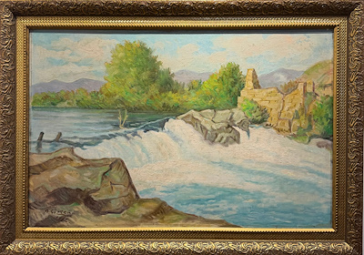Abdullah Çizgen imzalı tablo — Yağlı Boya, 46×70 cm, 54.589 TL müzayede satışı
