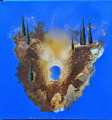 Kamil Açıkgöz imzalı tablo — Yağlı Boya, 40×40 cm, 2.729 TL müzayede satışı