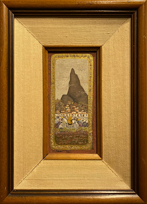 Mehmet Pesen imzalı tablo — Yağlı Boya, 17×9 cm, 90.981 TL müzayede satışı