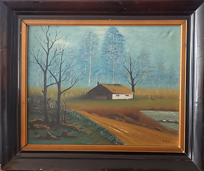 Fikri Laztürk imzalı tablo — Yağlı Boya, 40×50 cm, 1.365 TL müzayede satışı
