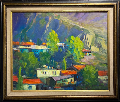 İsmail Susam imzalı tablo — Yağlı Boya, 45×55 cm, 1.365 TL müzayede satışı