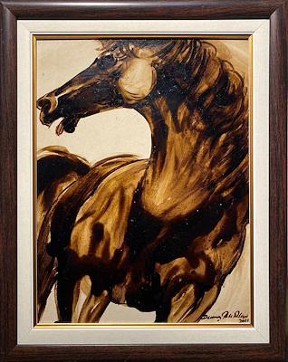 Durmuş Ali Akça imzalı tablo — Yağlı Boya, 35×26 cm, 22.745 TL müzayede satışı