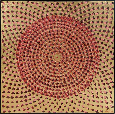 Akın Ekici imzalı tablo — Akrilik Boya, 100×100 cm, 195.609 TL müzayede satışı