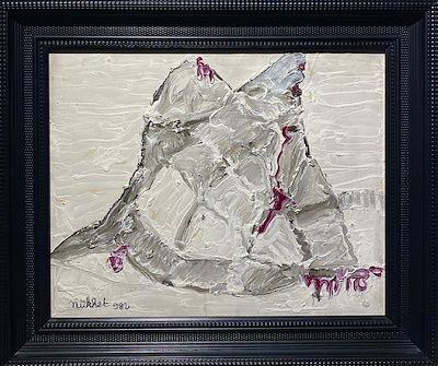 Nükket Aksoy imzalı tablo — Yağlı Boya, 40×50 cm, 3.184 TL müzayede satışı