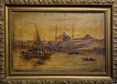 Mehmet Engin imzalı tablo — Yağlı Boya, 30×45 cm, 1.365 TL müzayede satışı