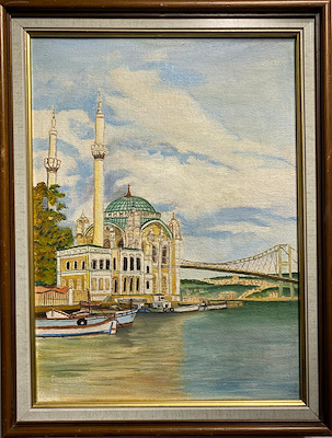 Perihan Ata imzalı tablo — Yağlı Boya, 40×30 cm, 1.365 TL müzayede satışı