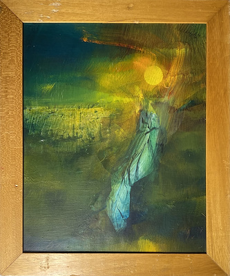 Utku Varlık imzalı tablo — Yağlı Boya, 41×33 cm, 113.726 TL müzayede satışı