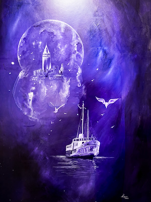 Mehmet Tolga Ayvazlar imzalı tablo — Yağlı Boya, 120×80 cm, 40.941 TL müzayede satışı