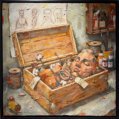İsmail Eyüpoğlu imzalı tablo — Akrilik Boya, 60×60 cm, 20.471 TL müzayede satışı