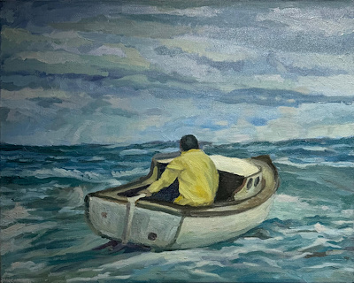 Ali Onur Şengül imzalı tablo — Akrilik Boya, 30×40 cm, 4.549 TL müzayede satışı