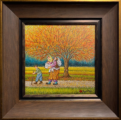 Hayal İrtegün imzalı tablo — Akrilik Boya, 30×30 cm, 13.647 TL müzayede satışı