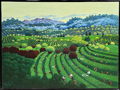 Çoban Ressam imzalı tablo — Yağlı Boya, 150×200 cm, 59.138 TL müzayede satışı