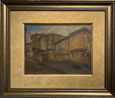 Hulusi Mercan imzalı tablo — Yağlı Boya, 25×32 cm, 141.021 TL müzayede satışı