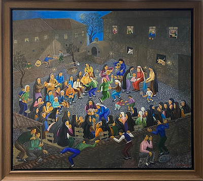Hasan Nazım Balaban imzalı tablo — Yağlı Boya, 150×170 cm, 568.632 TL müzayede satışı