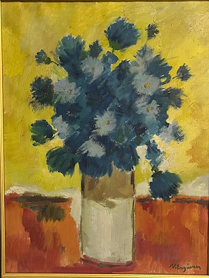 Nurettin Ergüven imzalı tablo — Yağlı Boya, 41×31 cm, 31.843 TL müzayede satışı