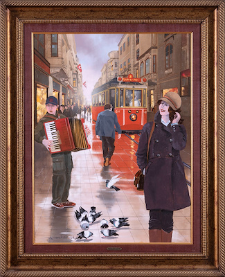 Faruk Cimok imzalı tablo — Yağlı Boya, 80×60 cm, 363.924 TL müzayede satışı