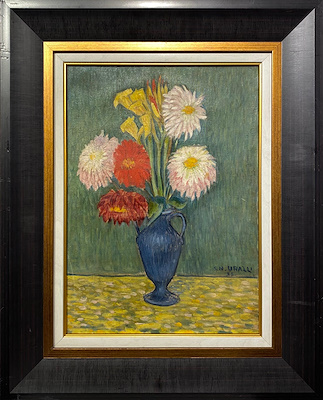 Salih Urallı imzalı tablo — Yağlı Boya, 46×33 cm, 81.883 TL müzayede satışı