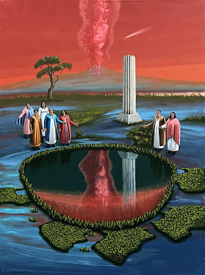 Ramazan Şanlıdağ imzalı tablo — Akrilik Boya, 80×60 cm, 18.196 TL müzayede satışı