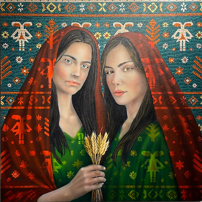 Emre Keleş imzalı tablo — Akrilik Boya, 80×80 cm, 15.922 TL müzayede satışı