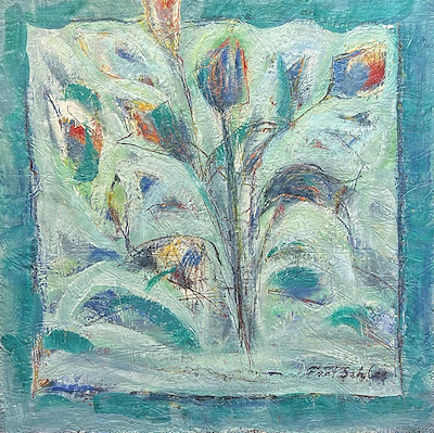 Fuat Şehler imzalı tablo — Yağlı Boya, 80×80 cm, 4.716 TL müzayede satışı