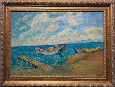 Kemal Özgen imzalı tablo — Yağlı Boya, 50×70 cm, 7.074 TL müzayede satışı