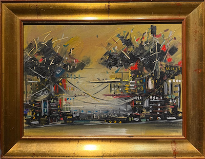 Melikşah Yıldırım imzalı tablo — Yağlı Boya, 26×35 cm, 2.830 TL müzayede satışı