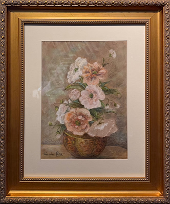 Nermin Pura imzalı tablo — Karışık Teknik, 30×22 cm, 7.074 TL müzayede satışı
